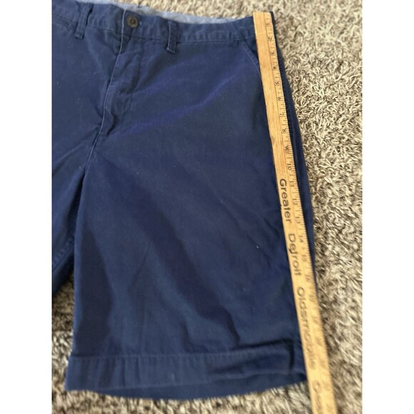 Polo Ralph Lauren Chino Shorts Men's 36 Relaxed Fit Navy Blue Preppy - Picture 2 of 5